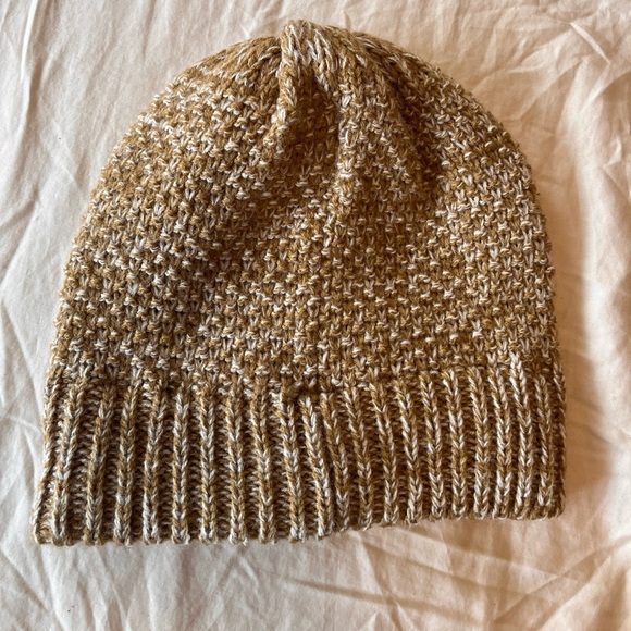 The North Face Women’s Knit Beanie OS Golden Brown Marl - Picture 5 of 8